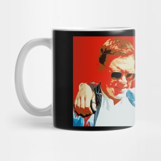 matt damon - christian bale Mug